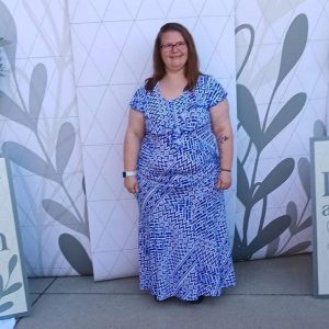 Valerie at Easter